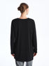 LC Waikiki Crew Neck Sequined Long Sleeve Women's Tunic
